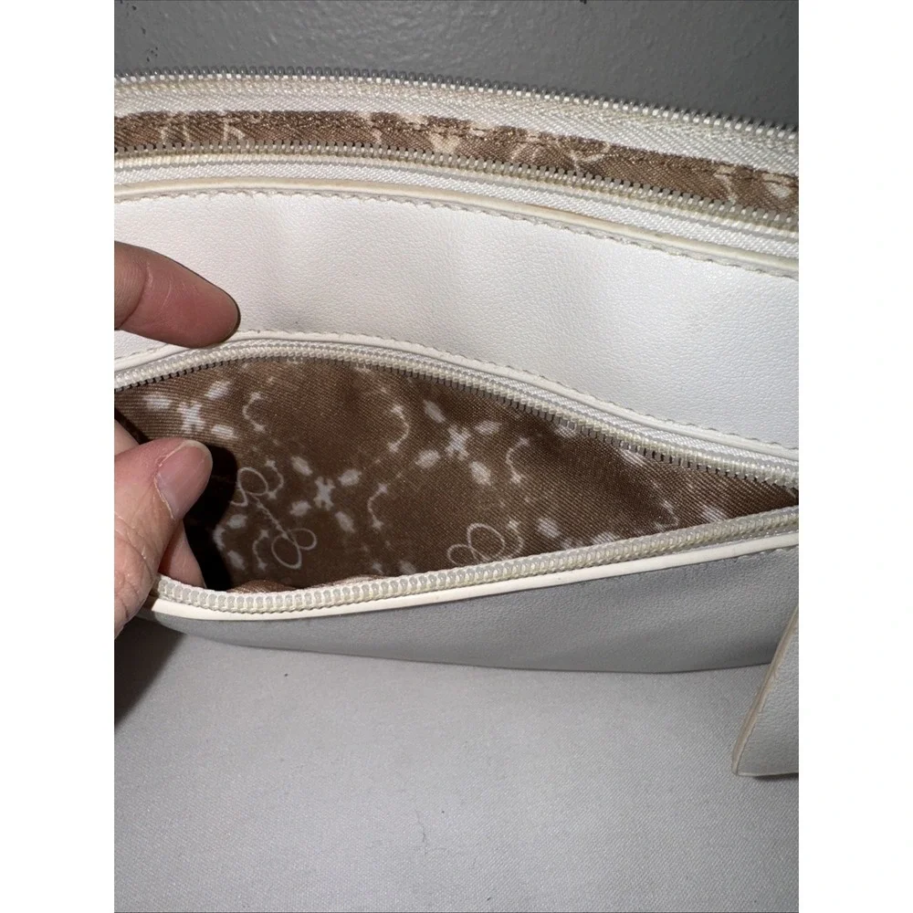 Jessica  Simpson‎ Embossed  Clutch Shoulder Bag Crossbody Handbag Purse Wristlet